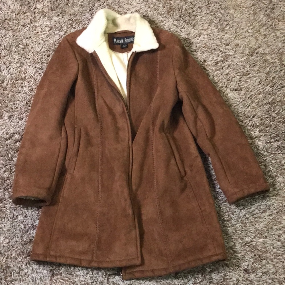 Marvin Richards faux leather coat - Picture 1 of 7